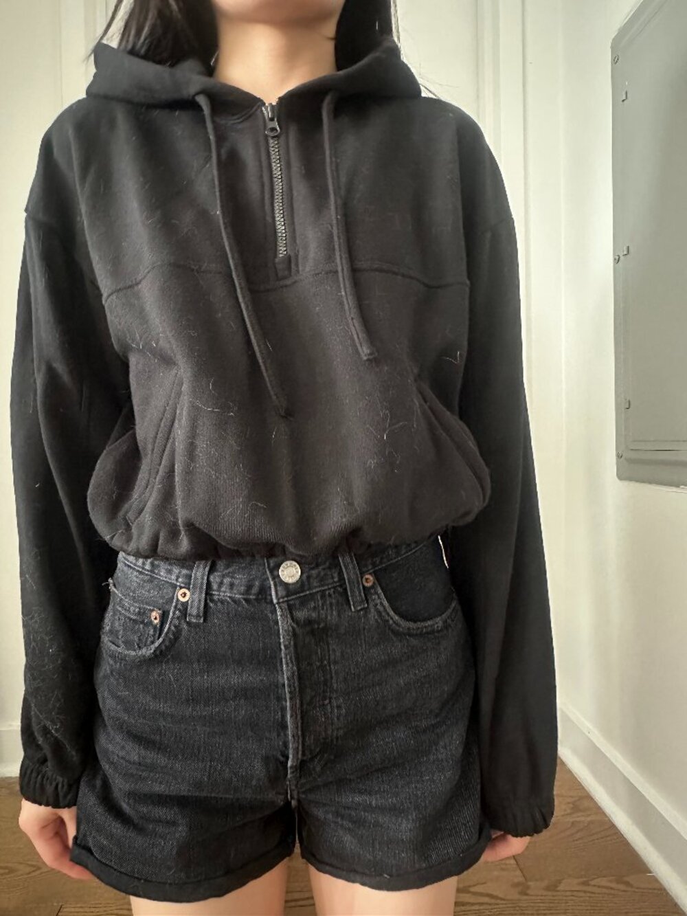 ALO YOGA Stadium Half Zip Hoodie